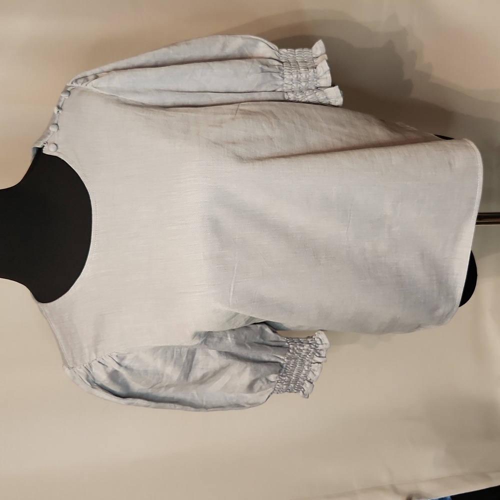 Who What Wear Ballon Sleeve Top Blouse Size Medium | Women's  Tops Blouse